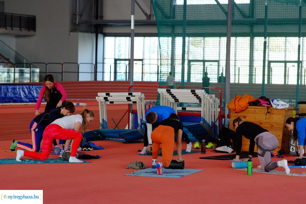 Edzés az Atlétikai Centrumban 20230111