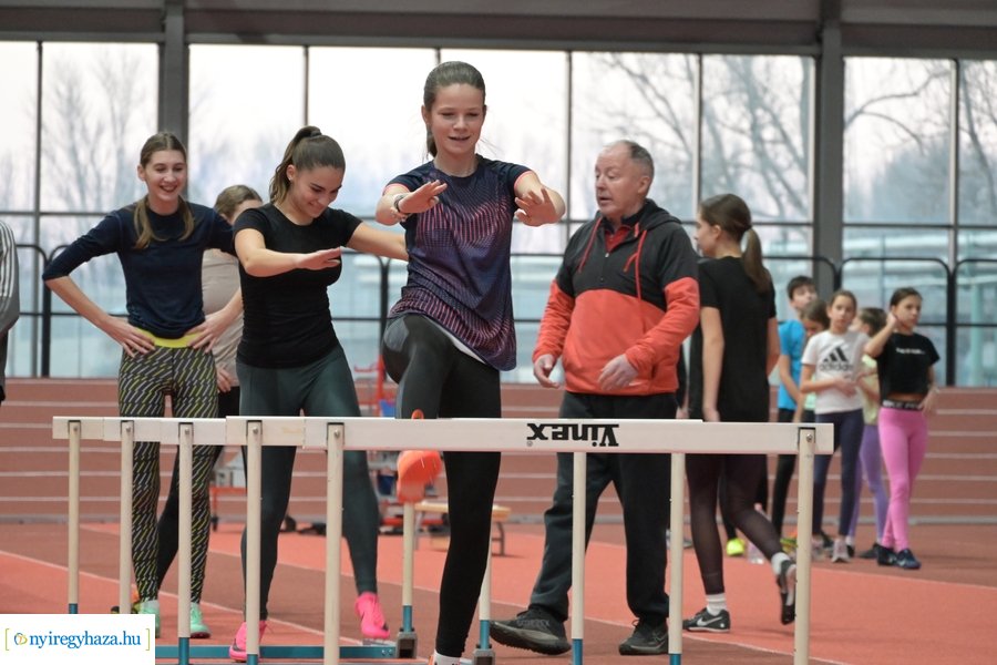 Edzések az Atlétikai Centrumban - 20240110