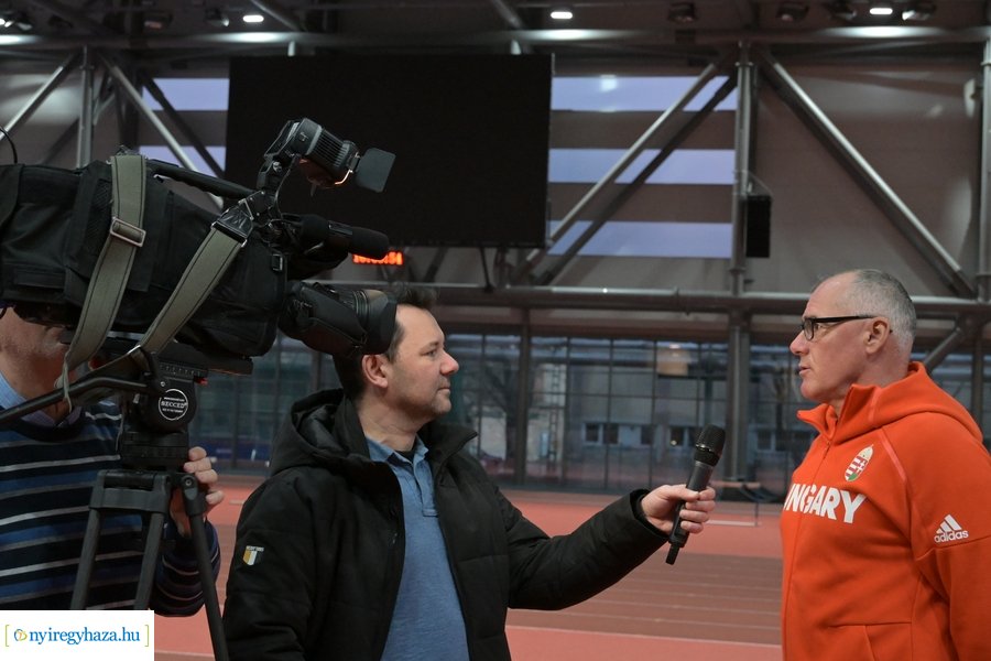 Edzések az Atlétikai Centrumban - 20240110