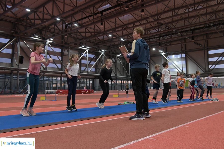Edzések az Atlétikai Centrumban - 20240110