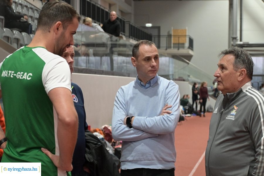 Edzések az Atlétikai Centrumban - 20240110