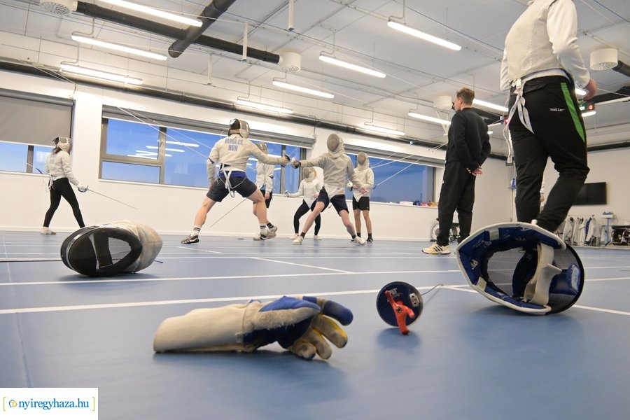 Edzések az Atlétikai Centrumban - 20240110