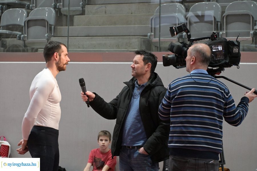 Edzések az Atlétikai Centrumban - 20240110