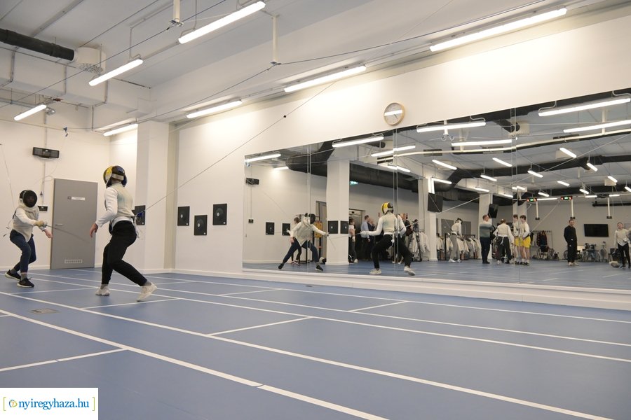 Edzések az Atlétikai Centrumban - 20240110