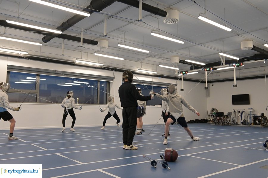 Edzések az Atlétikai Centrumban - 20240110