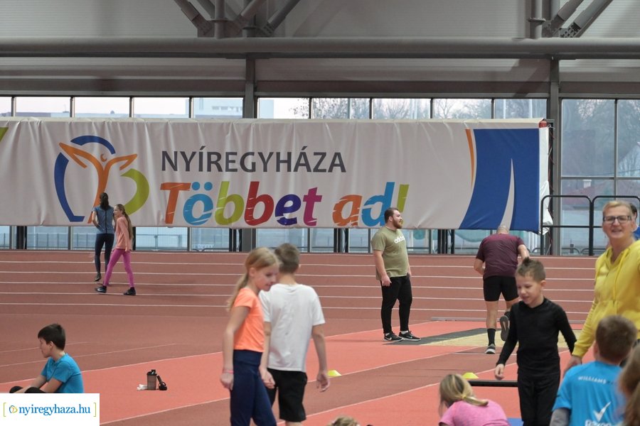 Edzések az Atlétikai Centrumban - 20240110