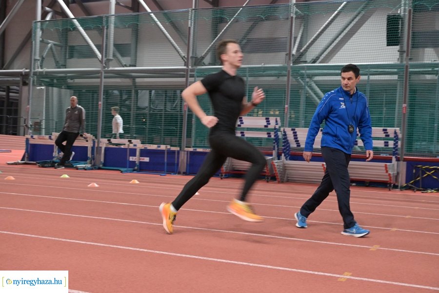 Edzések az Atlétikai Centrumban - 20240110