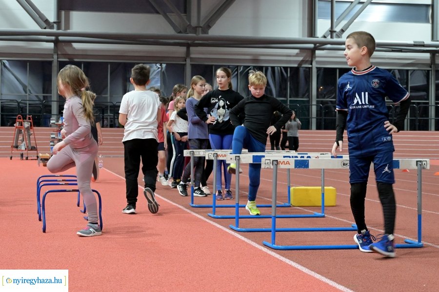 Edzések az Atlétikai Centrumban - 20240110