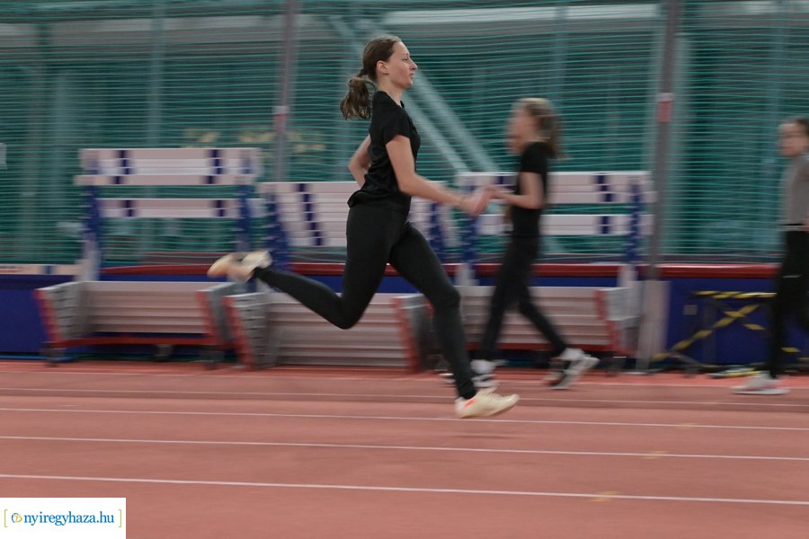 Edzések az Atlétikai Centrumban - 20240110