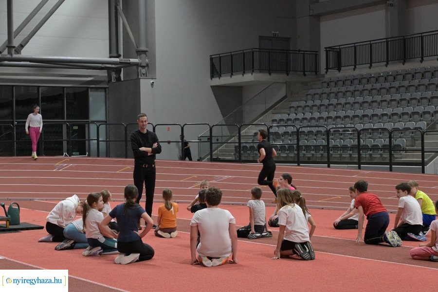 Edzések az Atlétikai Centrumban - 20240110