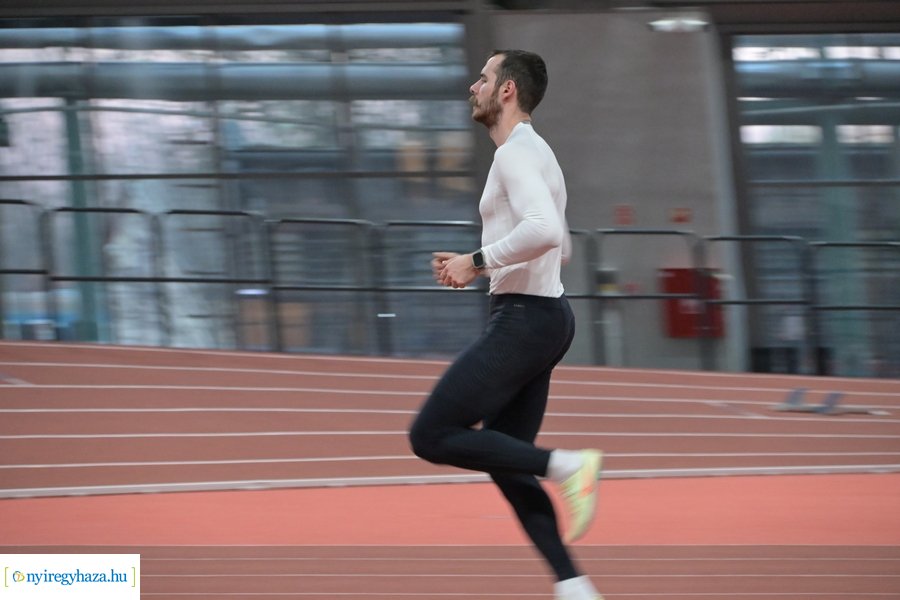 Edzések az Atlétikai Centrumban - 20240110