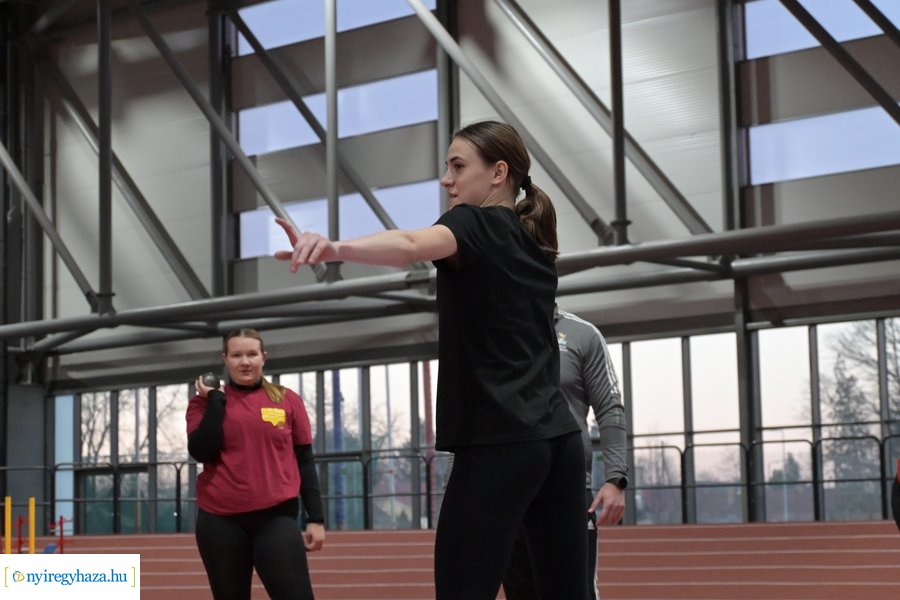Edzések az Atlétikai Centrumban - 20240110