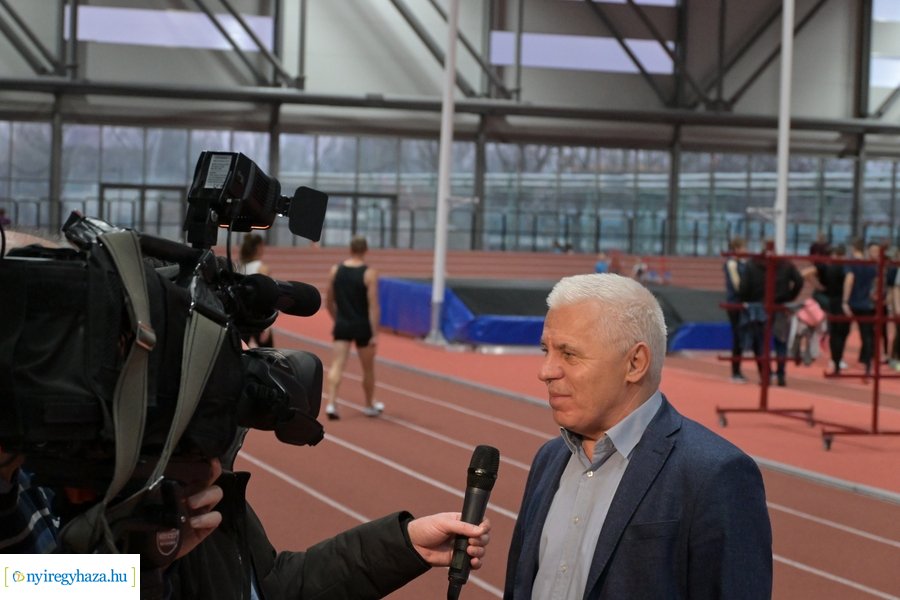 Edzések az Atlétikai Centrumban - 20240110