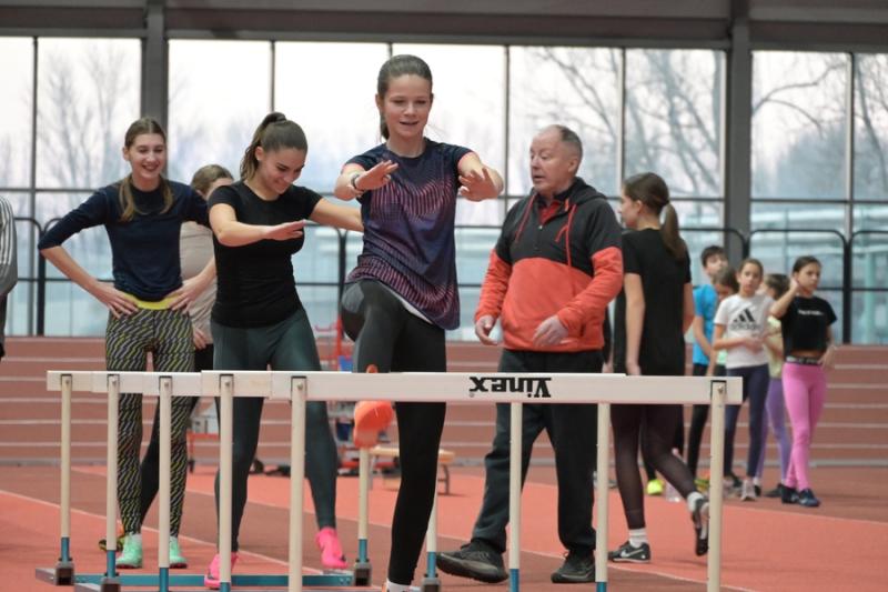 Edzések az Atlétikai Centrumban - 20240110
