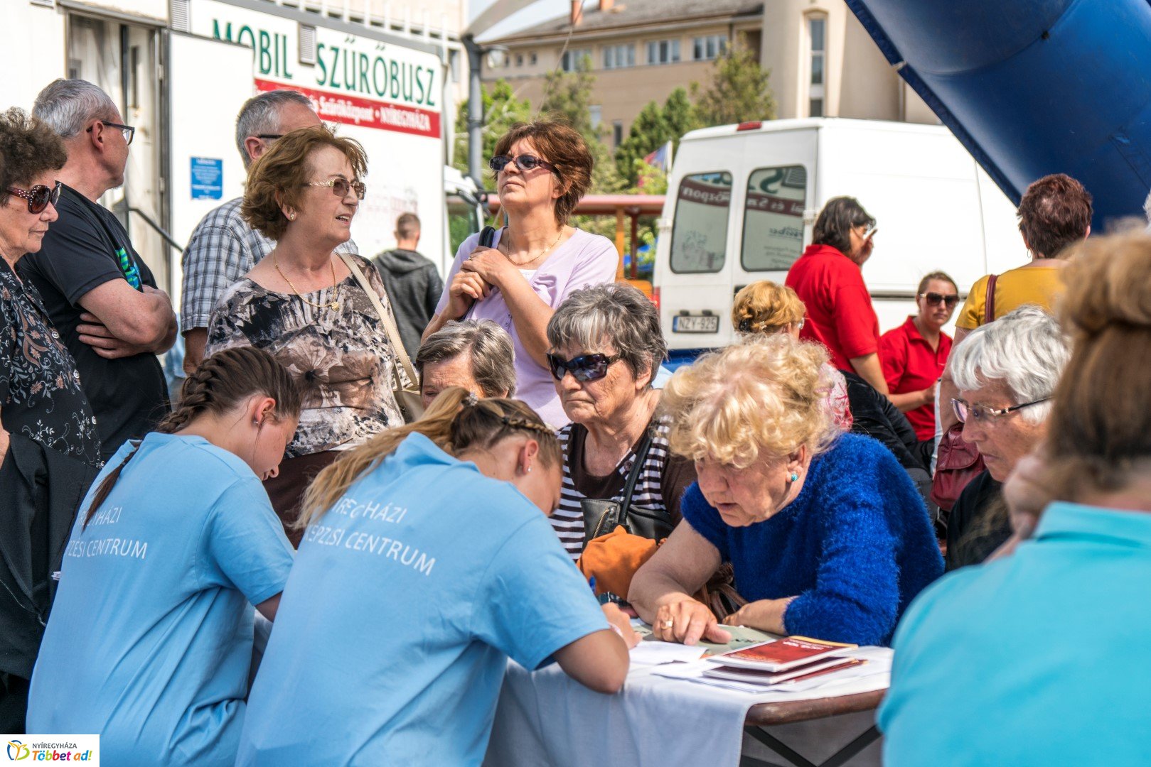 Egészség utcza a Helló Nyíregyházán