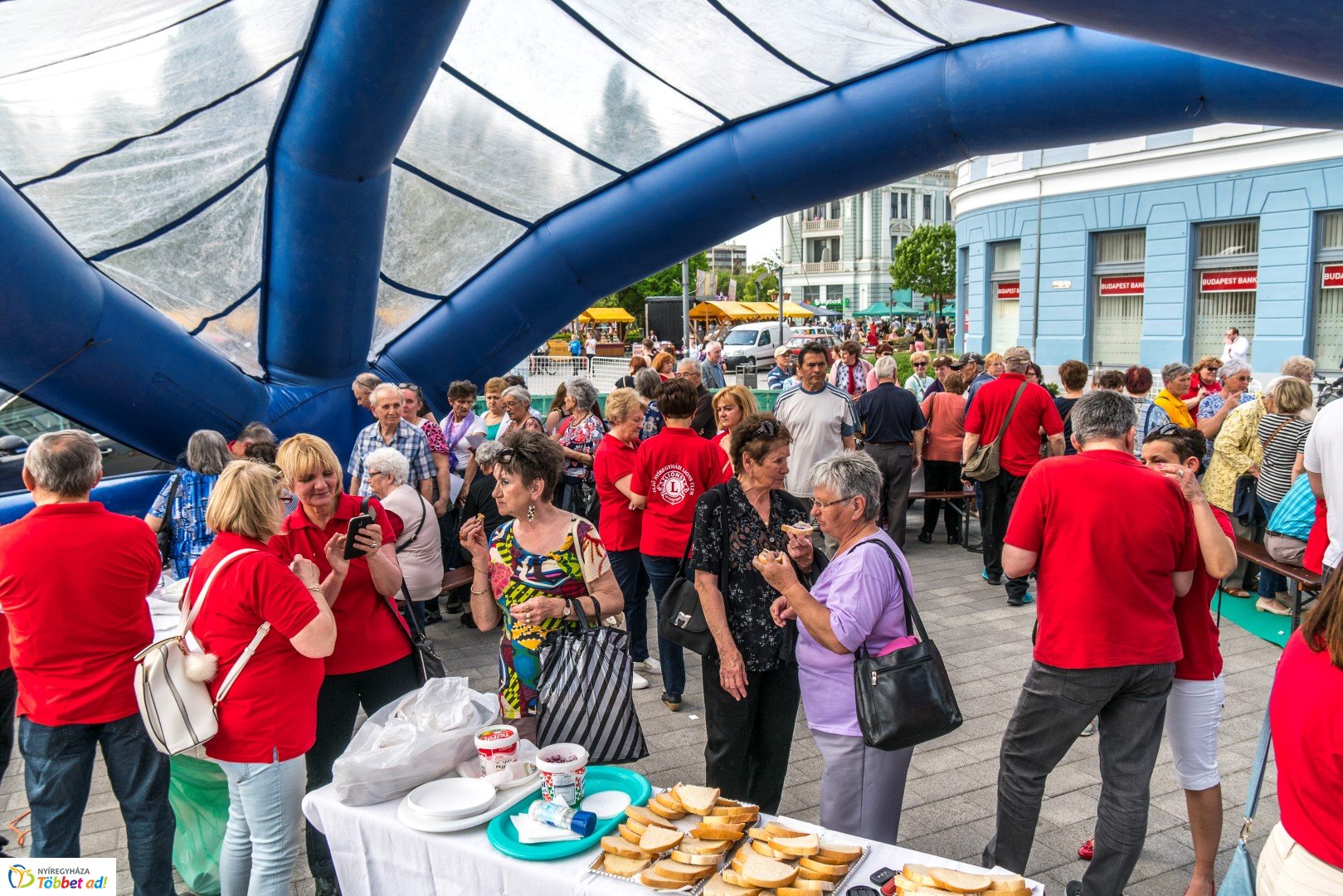 Egészség utcza a Helló Nyíregyházán