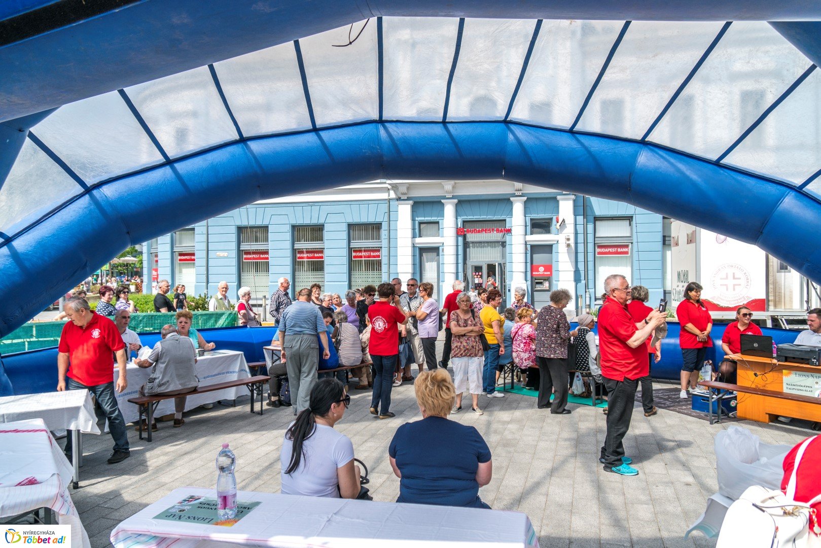 Egészség utcza a Helló Nyíregyházán