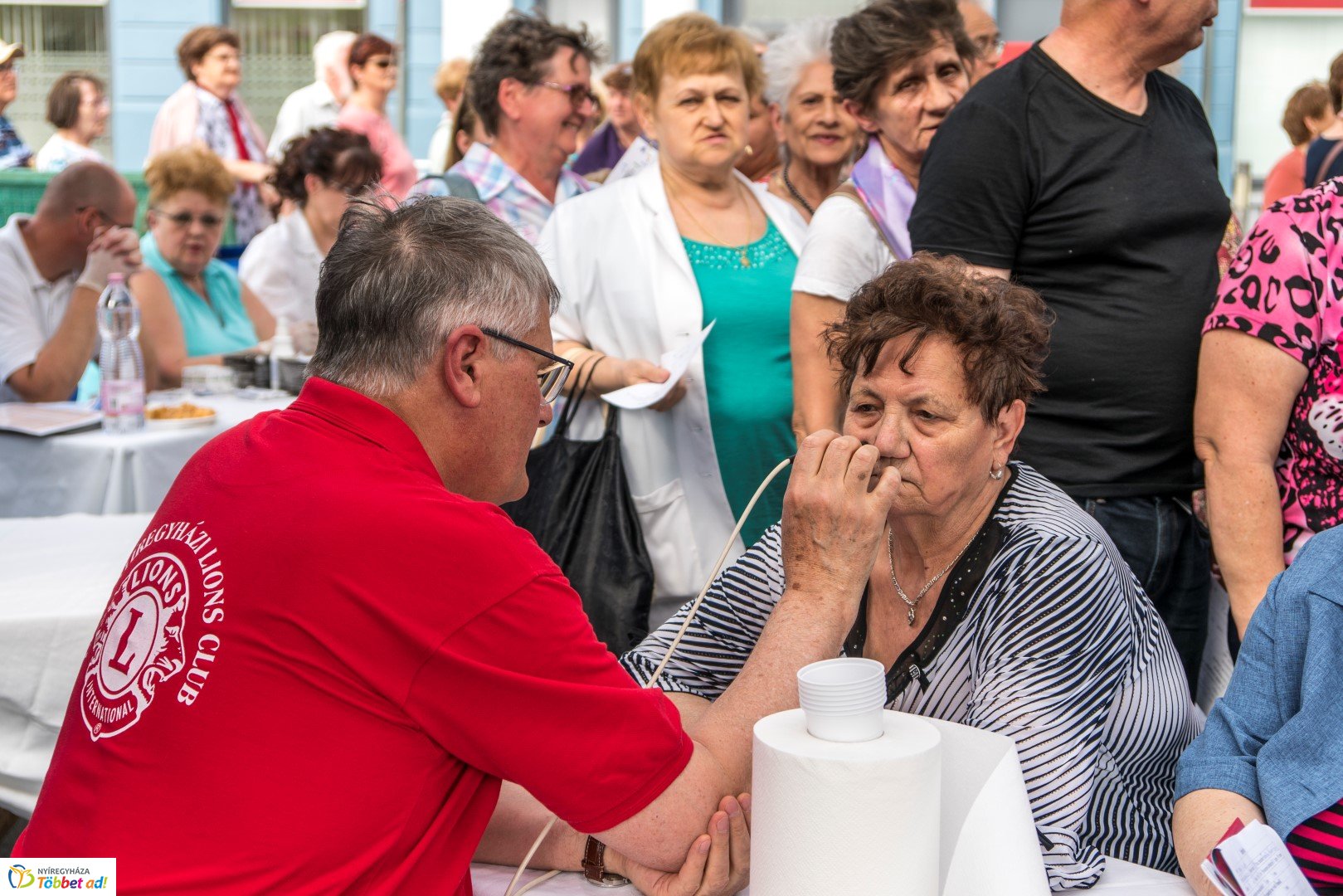 Egészség utcza a Helló Nyíregyházán