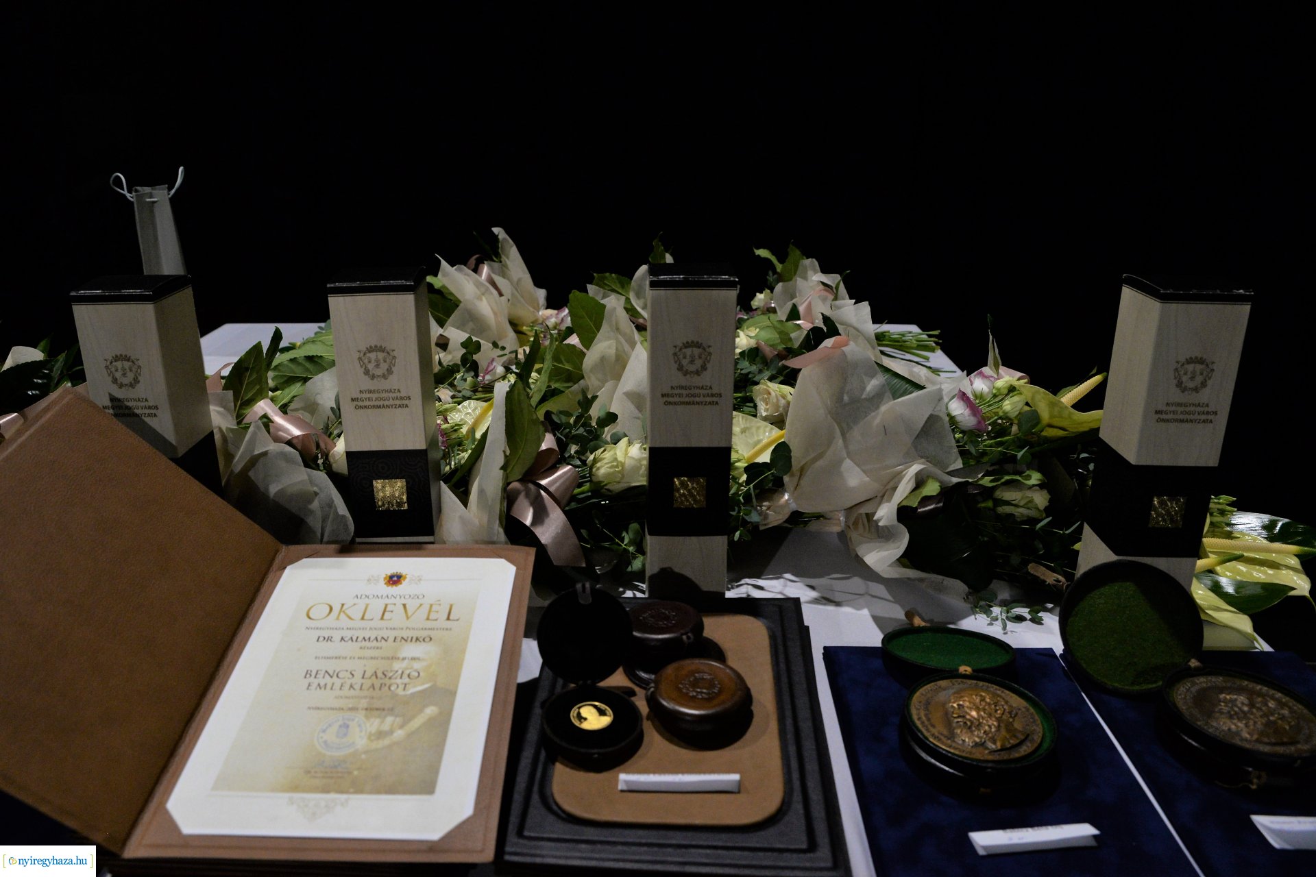 Egészségügyi dolgozók kitüntetés átadása