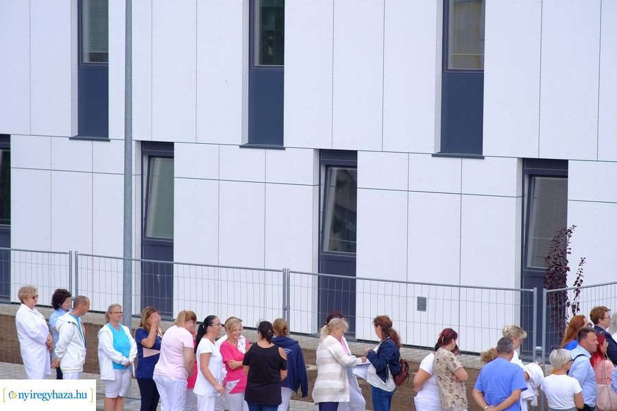 Egészségügyi szakellátó szálló fejlesztészáró rendezvénye a kórházban