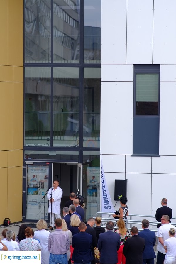 Egészségügyi szakellátó szálló fejlesztészáró rendezvénye a kórházban