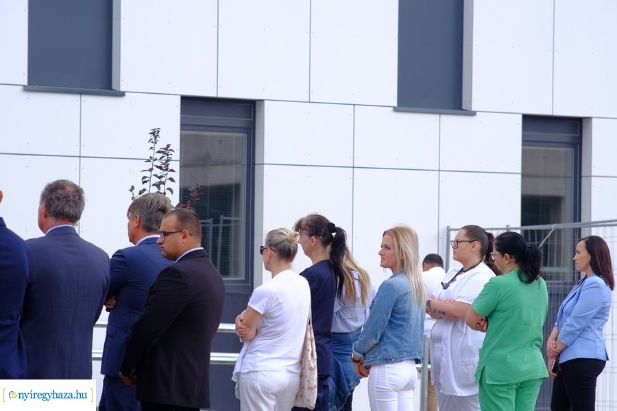 Egészségügyi szakellátó szálló fejlesztészáró rendezvénye a kórházban