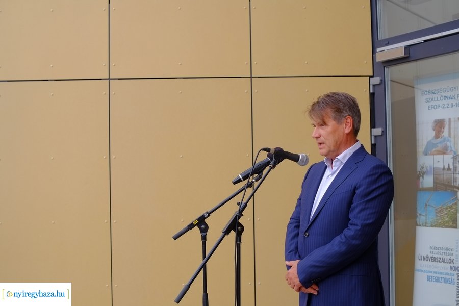 Egészségügyi szakellátó szálló fejlesztészáró rendezvénye a kórházban