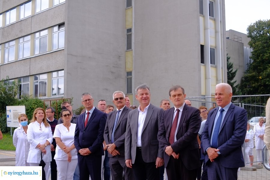 Egészségügyi szakellátó szálló fejlesztészáró rendezvénye a kórházban