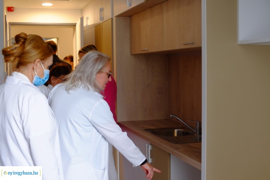 Egészségügyi szakellátó szálló fejlesztészáró rendezvénye a kórházban