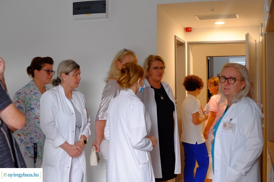 Egészségügyi szakellátó szálló fejlesztészáró rendezvénye a kórházban