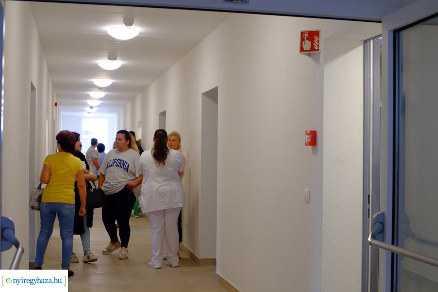 Egészségügyi szakellátó szálló fejlesztészáró rendezvénye a kórházban