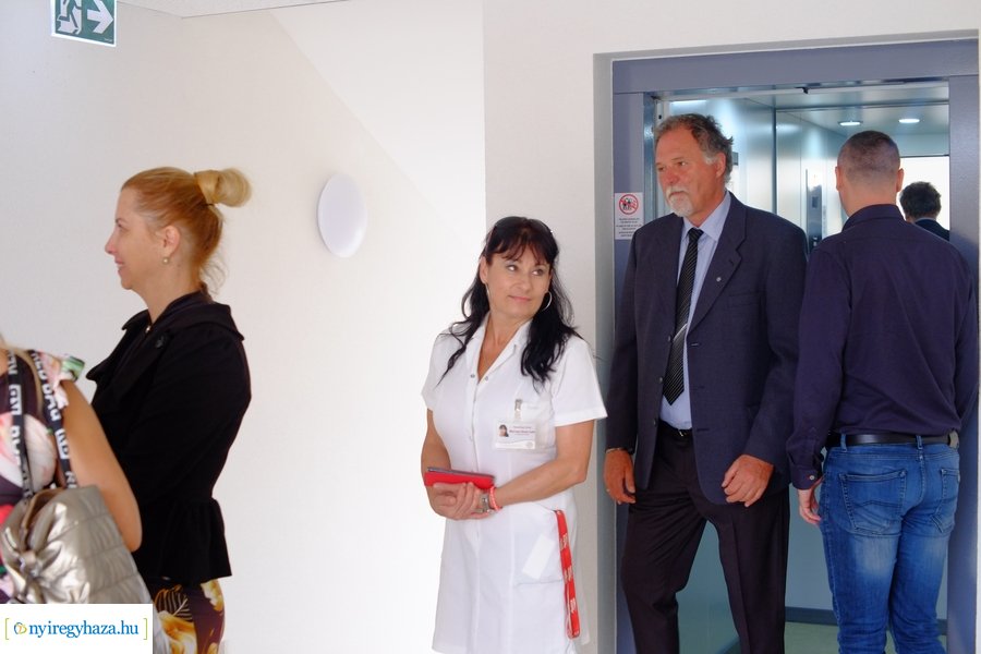 Egészségügyi szakellátó szálló fejlesztészáró rendezvénye a kórházban