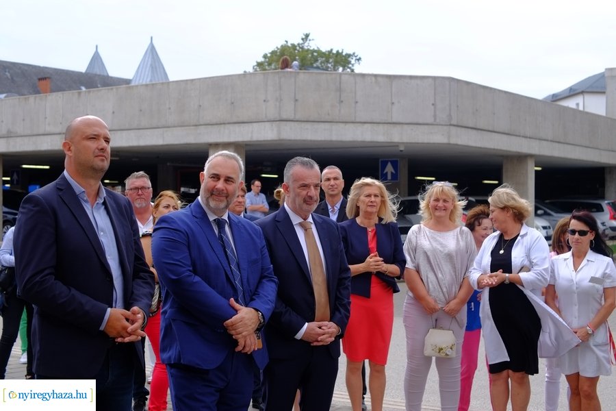 Egészségügyi szakellátó szálló fejlesztészáró rendezvénye a kórházban