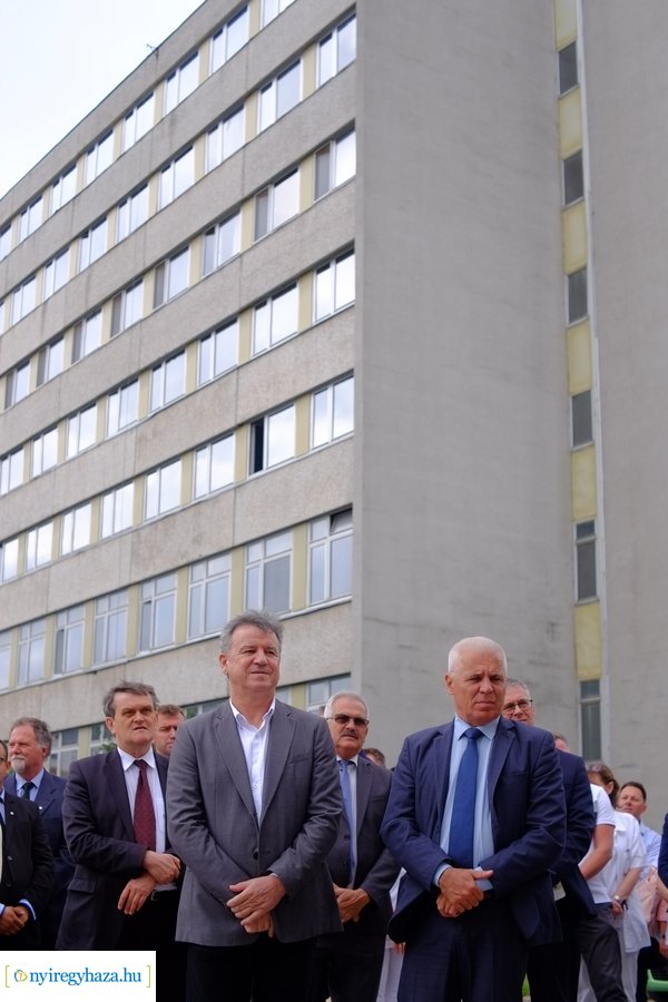 Egészségügyi szakellátó szálló fejlesztészáró rendezvénye a kórházban