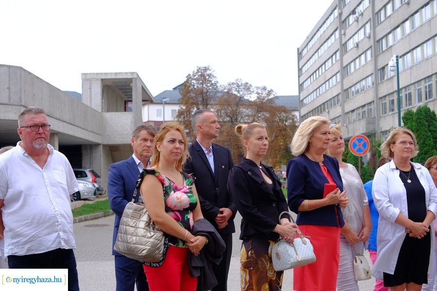 Egészségügyi szakellátó szálló fejlesztészáró rendezvénye a kórházban