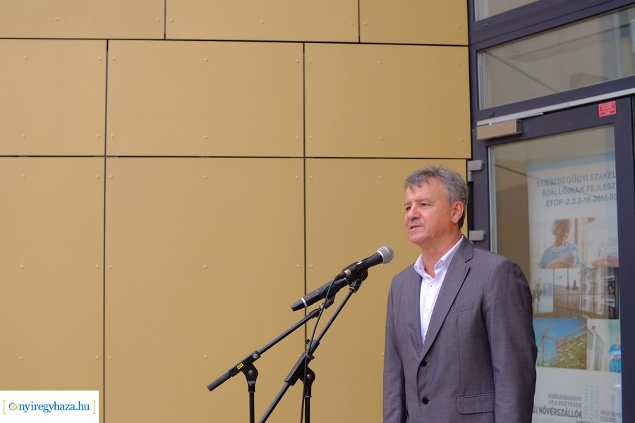 Egészségügyi szakellátó szálló fejlesztészáró rendezvénye a kórházban