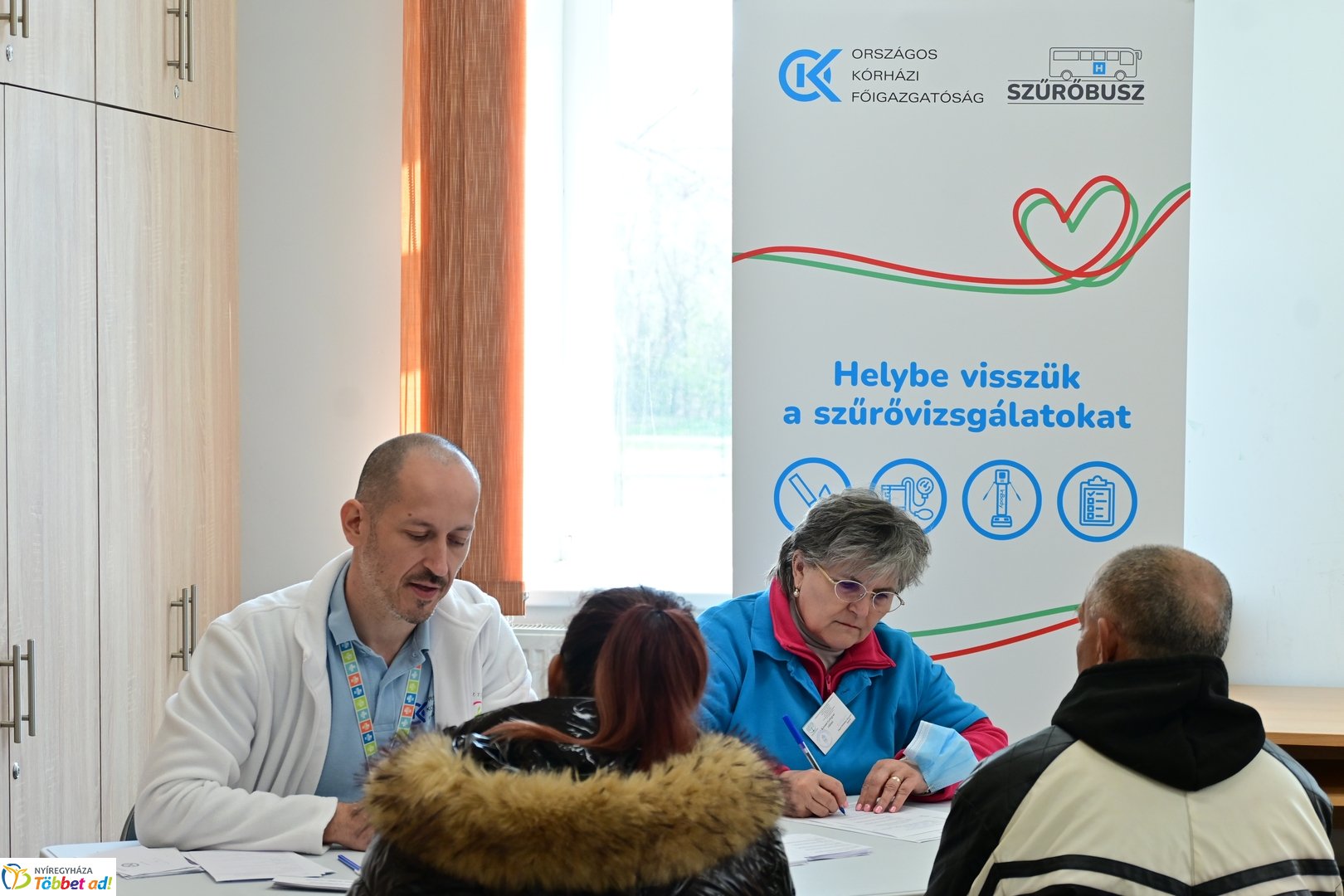 Egy lépés az egészségért - ingyenes szűrések a Huszár lakótelepen 2026