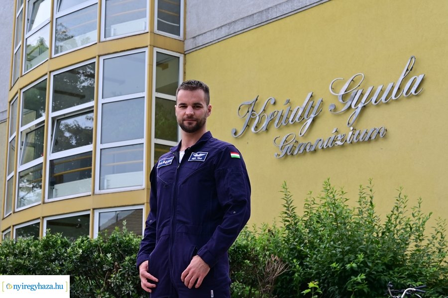 Egy űrhajós Nyíregyházán landolt