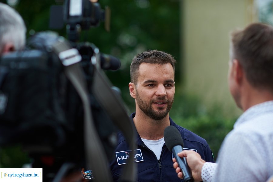 Egy űrhajós Nyíregyházán landolt