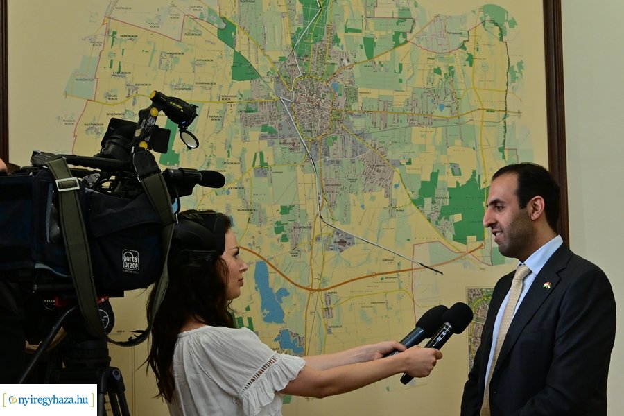 Egyesült Arab Emirátusok nagykövete a Városházán