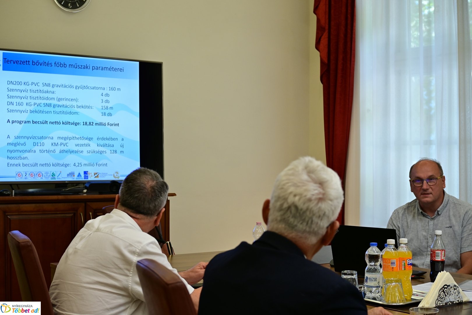 Egyeztetés a Városházán 2026 augusztusában