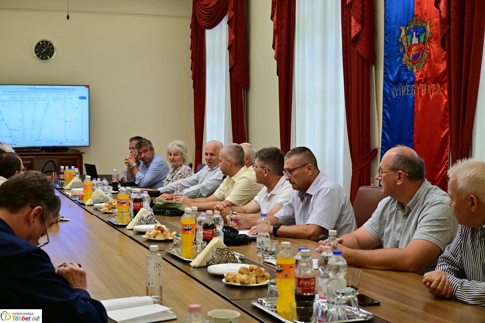 Egyeztetés a Városházán 2026 augusztusában