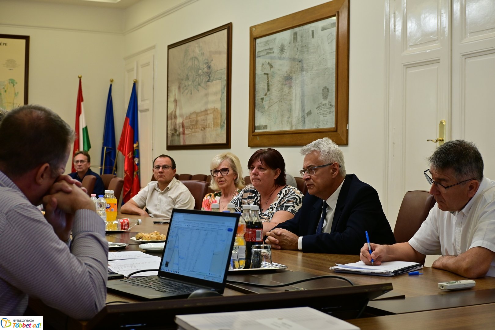 Egyeztetés a Városházán 2026 augusztusában