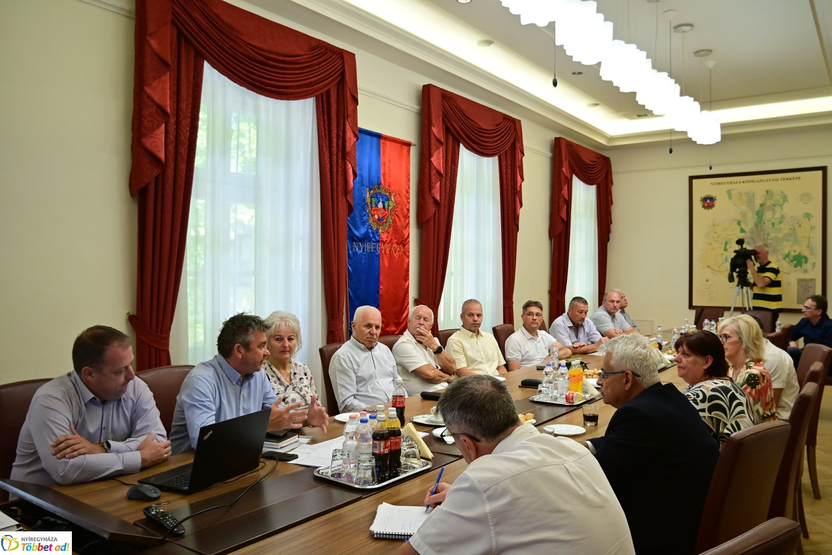 Egyeztetés a Városházán 2026 augusztusában