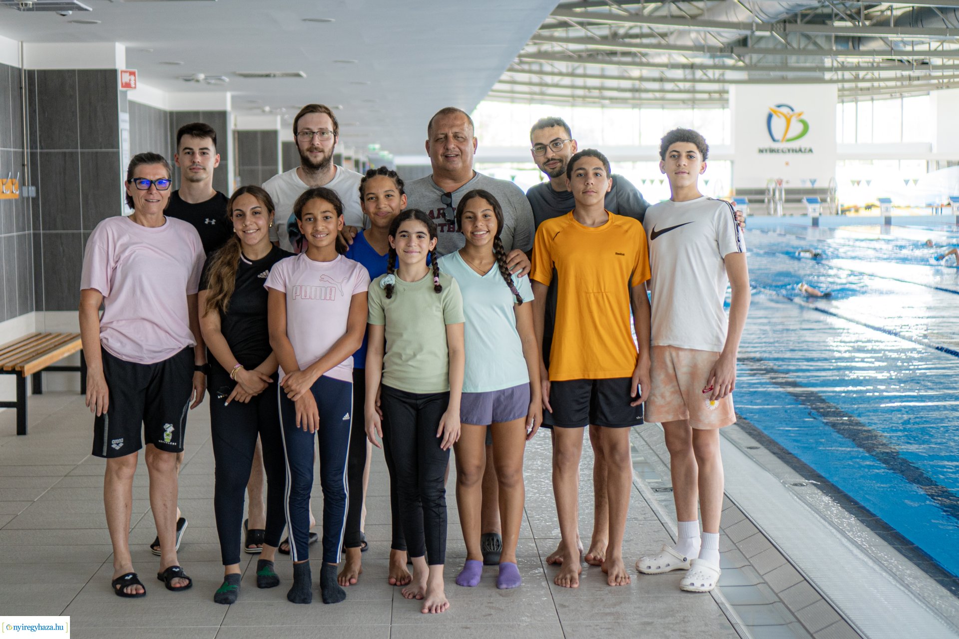 Egyiptomi edzőtáborozók edzettek Nyíregyházán