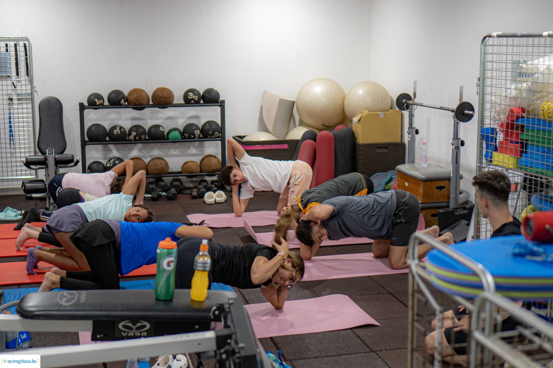 Egyiptomi edzőtáborozók edzettek Nyíregyházán