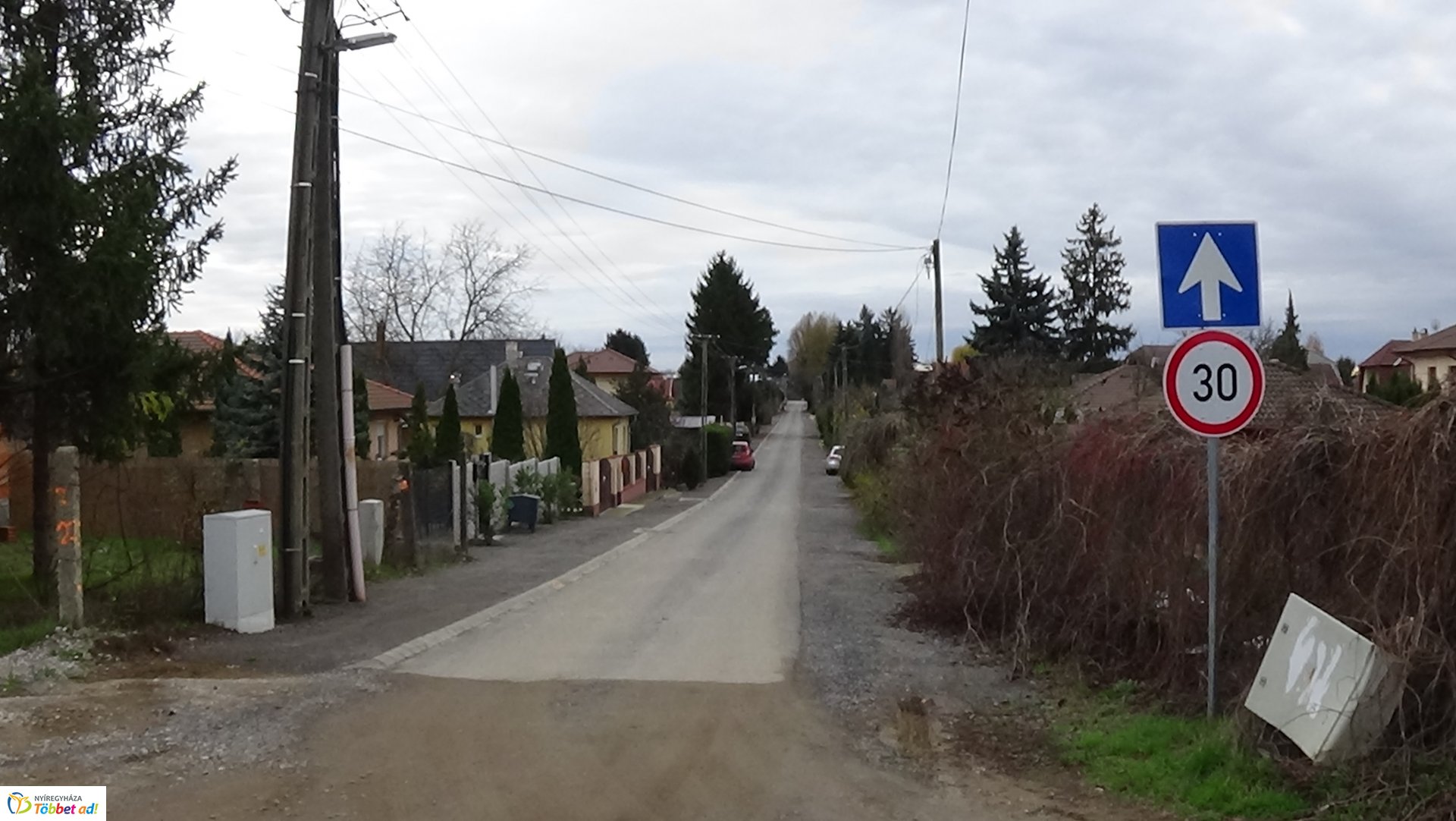 Egyirányúsítás a Moha és a Mályva utcákon