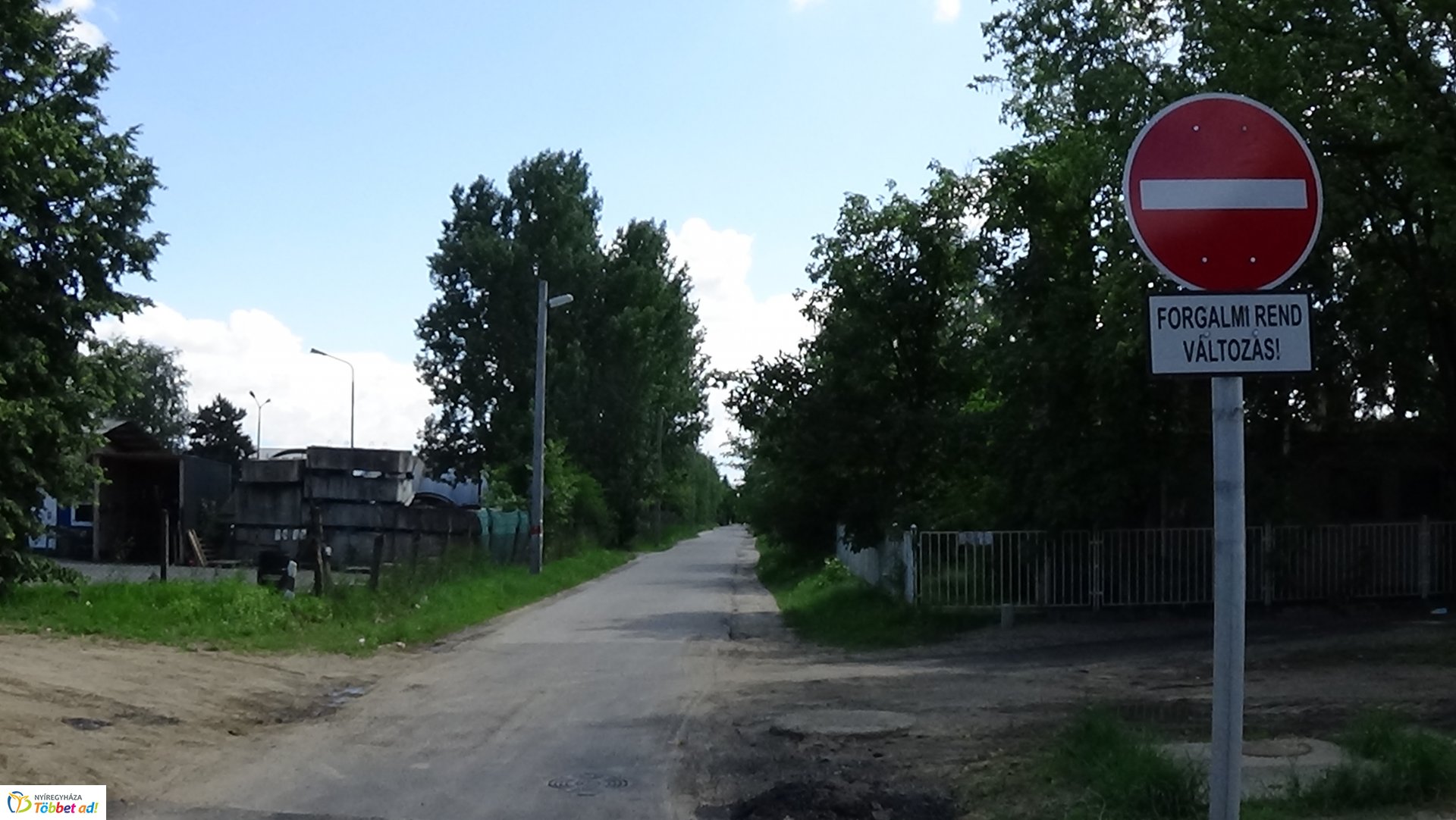 Egyirányúsították a Tábor utcát a Palánta utca felől, a Tünde utca irányába