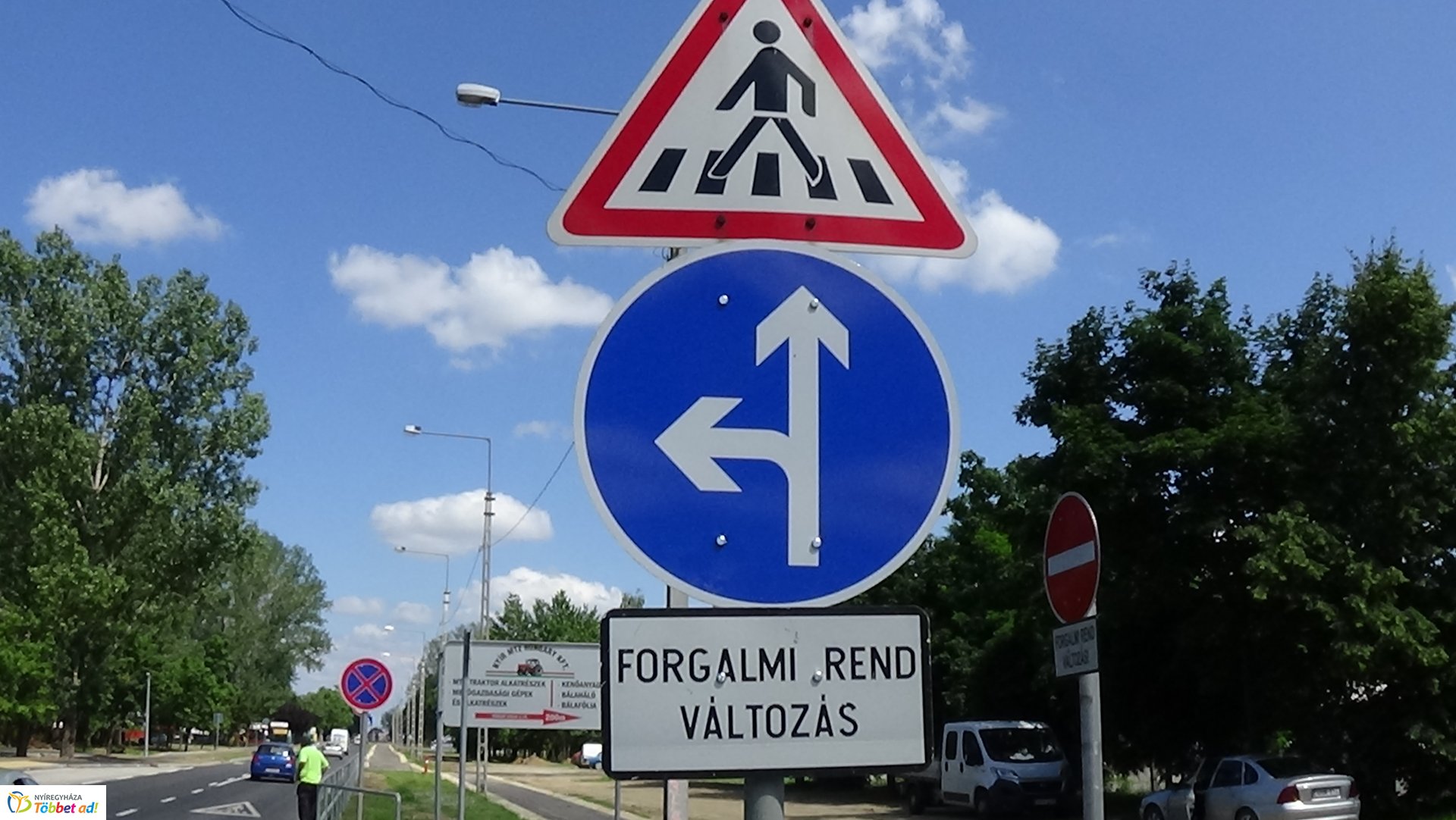 Egyirányúsították a Tábor utcát a Palánta utca felől, a Tünde utca irányába