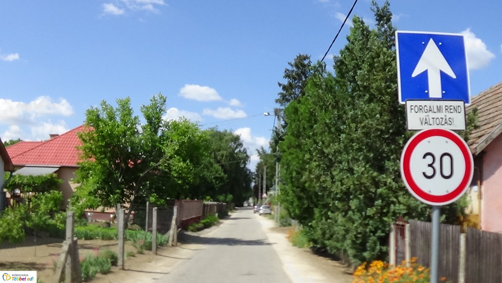 Egyirányúsították a Tábor utcát a Palánta utca felől, a Tünde utca irányába